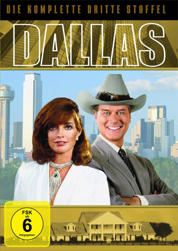 Dallas Staffel  3 (DVD)  7DVDs
Min: 1350/DD1.0/Mono/4:3   TV-Serie