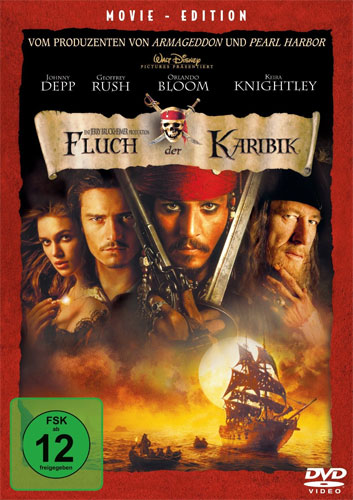 Fluch der Karibik 1 (DVD) 1DVD Movie Ed.
Min: 137/DD5.1/WS16:9