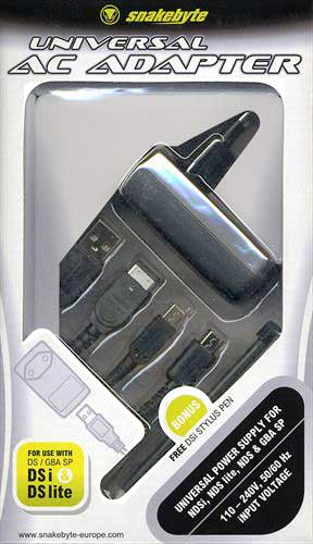 3DS Netzteil Universal XL DSi DSL DS 3D incl. Stylus DSi auch GBA SP