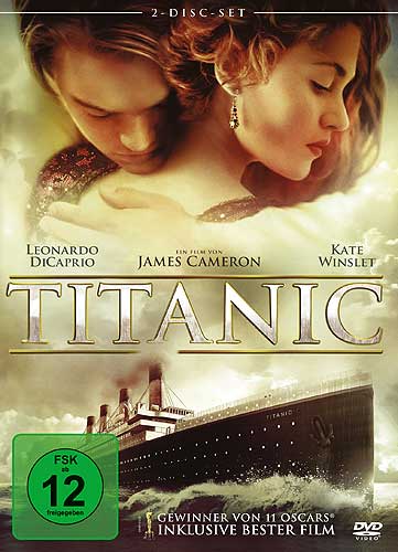 TITANIC  (DVD)  S.E.
Min: 185/DD5.1/WS
