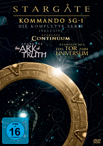 Stargate: Kom.SG-1 Comp. BOX(DVD) 62DVD
Stackpack im Schuber, Bonusdisc