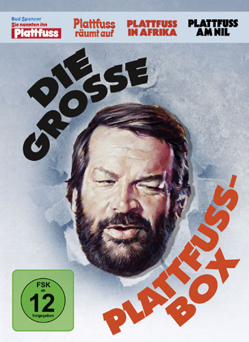 Plattfuß - BOX (DVD)  Bud Spencer  5DVDs
Min: 508/DD2.0/WS
