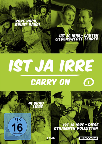 Ist ja irre - Carry On Vol. 1 (DVD) 4DVD
Min: 330/DD/VB  s/w