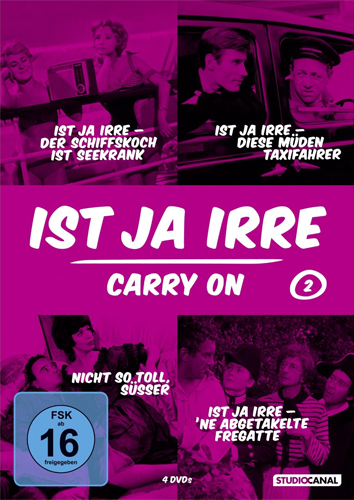 Ist ja irre - Carry On Vol. 2 (DVD) 4DVD
Min: 348/DD/VB   s/w