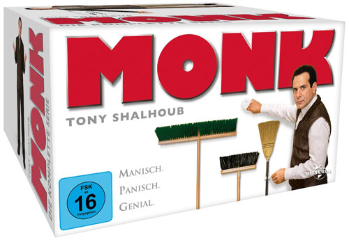 Monk - Gesamtbox 1-8 (DVD) 32DVDs
Min: 5138/DD5.1/WS   Replenishment