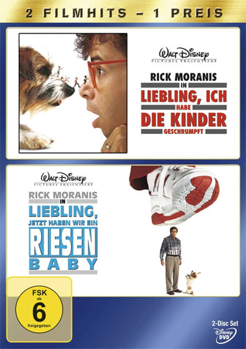 Liebling, ich habe d.Kinder ge..(DVD) DP
DOPPELPACK, Kinder geschrumpft/Riesenbab