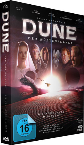 Dune - Der Wüstenplanet (DVD) TV 2DVDs
Min: 273/DD/WS  TV-Mehrteiler