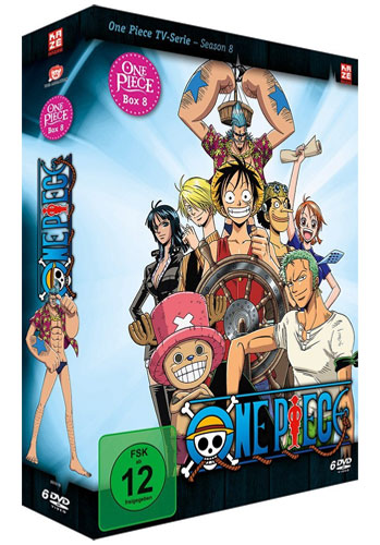 One Piece BOX #8 (DVD)  TV-Serie  6DVDs
AV Visionen