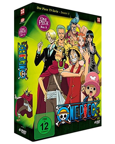 One Piece BOX #9 (DVD)  TV-Serie  6DVDs
AV Visionen