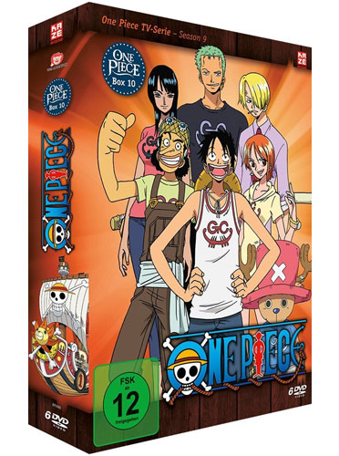 One Piece BOX 10 (DVD)  TV-Serie  6DVDs
AV Visionen
