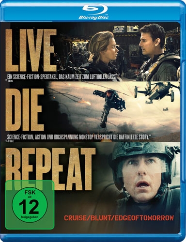 Edge of Tomorrow (BR) 
Min: 114/DTS-HD7.1/HD-1080p Live Die Repeat