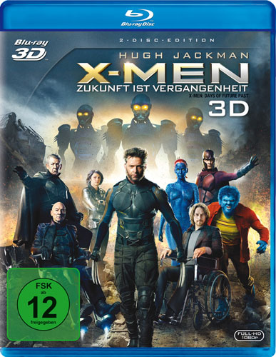 X-Men 5 (BR)3D Zukunft ist Vergangenheit
Min: 127/DD5.1/WS   3D&2D, 2Disc