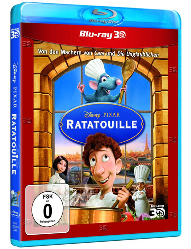 Ratatouille (BR) 3D-Superset 3D/2D
Min: 111/DTS5.1/HD - 1080p   2Disc