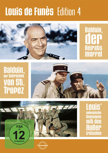Louis de Funes - Edition #4 (DVD) 3DVD
Min: 270/DD2.0/WS