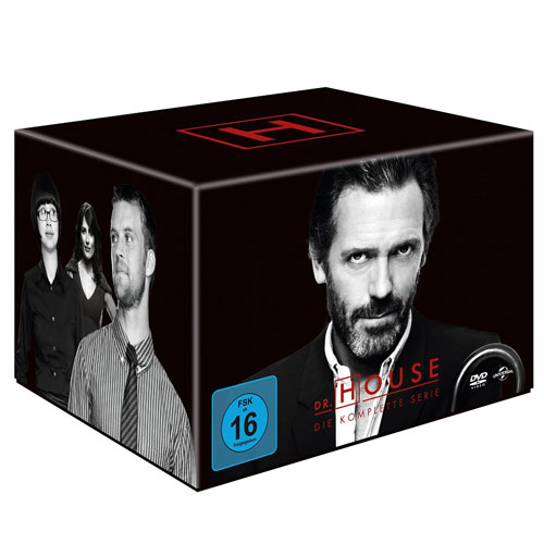 Dr. House - Gesamtbox 1-8 (DVD) 46DVDs
Min: 7449/DD/VB        Replenishment!