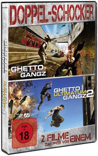 Ghettogangz  1 / 2 (DVD) DP
Min: 82+161/DD5.1/WS