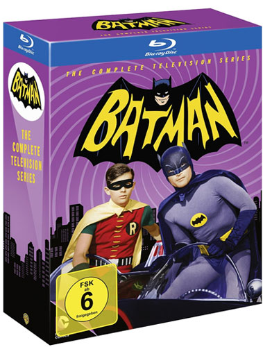 Batman - Die kompl. TV-Serie (BR) 13BR
Min: 3600/DD/VB