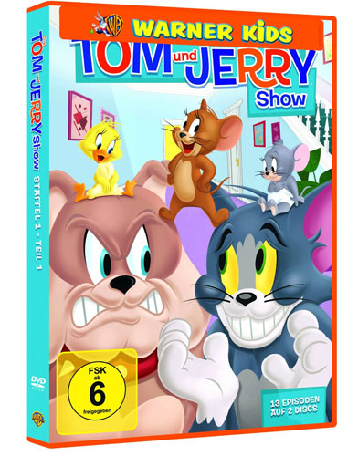 Tom & Jerry Show: Staffel 1.1 (DVD) 2DVD
Min: //