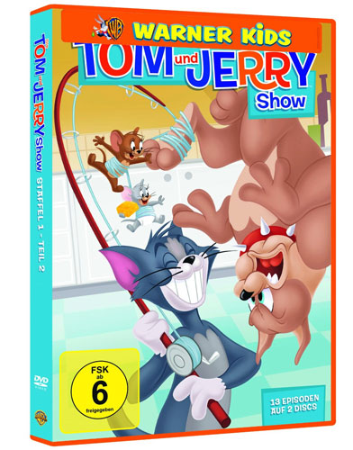 Tom & Jerry Show: Staffel 1.2 (DVD) 2DVD
Min: //