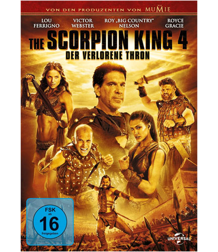 Scorpion King 4 (DVD) Verlorene Thron
Min: 101/DD5.1/WS