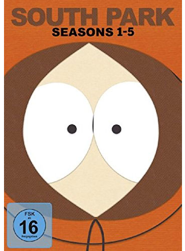 South Park: Season  #1-#5 BOXSET (DVD)
Min: 1768/DD2.0/VB  kompl.SSN 1-5, 15DVD