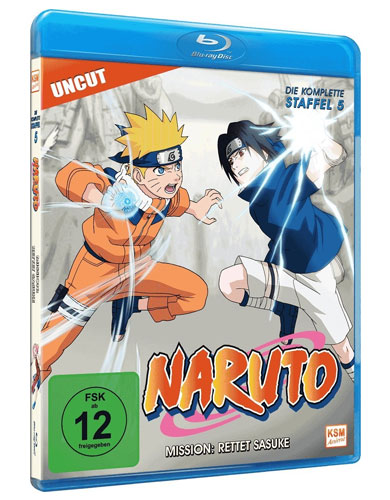 Naruto - Staffel 5 (BR) Rettet Sasuke
Min: 655/DD2.0/VB  Episoden: 107-135