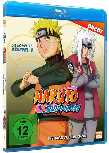 Naruto Shippuden - Staffel #5 (BR)
Min: 530/DD2.0/WS      Folge 309-332