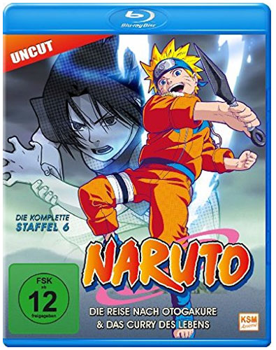 Naruto - Staffel 6 (BR) Reise nach Otoga
Min: 498/DD2.0/VB  UNCUT
