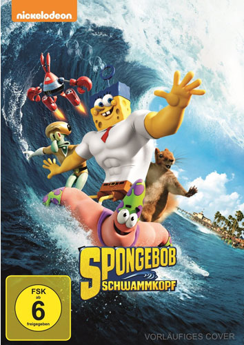 Spongebob Schwammkopf  3D (DVD)
Min: 89/DD5.1/WS Schwamm aus dem Wasser