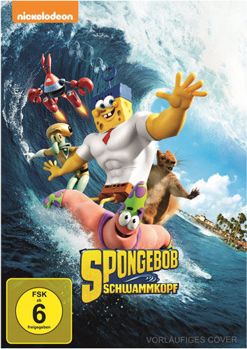 Spongebob Schwammkopf  3D (BR) 2D
Min: 93/DD5.1/WS Schwamm aus dem Wasser