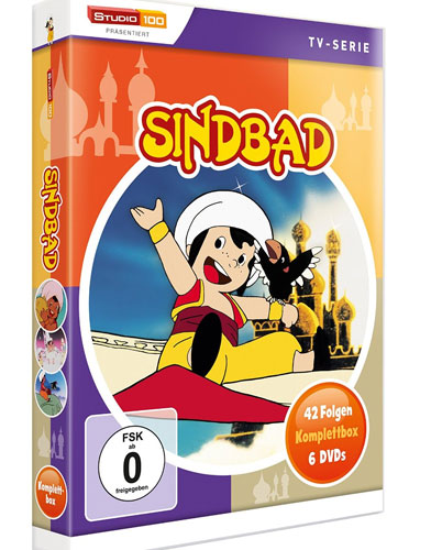 Sindbad - kompl.BOX (DVD) 6DVD, TV-Serie
Min: /DD/VB   Neuauflage 2015