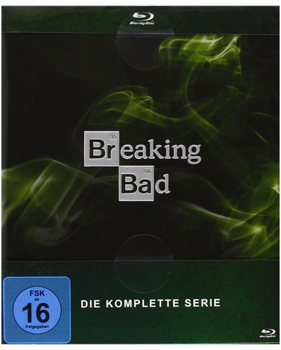 Breaking Bad - kompl. Serie (BR) 15Disc
Min: 2942/DD5.1/WS   Digistack & Schuber