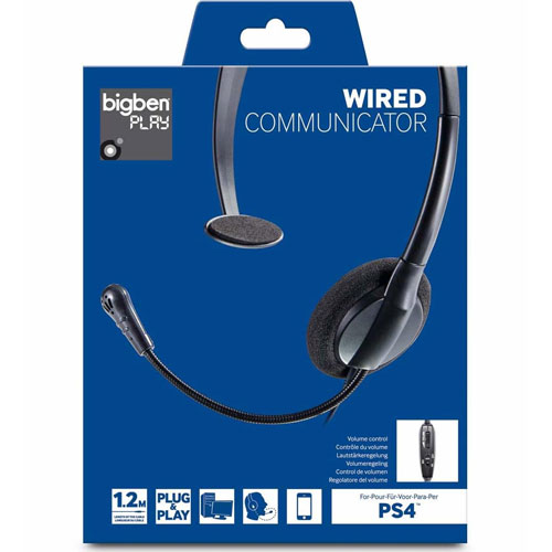 PS4 Headset Communitcator wired