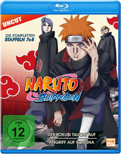 Naruto Shippuden - Staffel #7+8 (BR)
Rokubi taucht auf/Angr.a.Konoha, 364-395