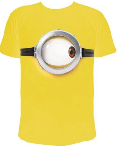 Merc  T-Shirt Minions Eye  M
gelb