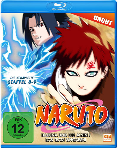 Naruto - Staffel 8 & 9 (BR) Haruna/Team
Min: 833/DD/VB   Ep.: 184-220