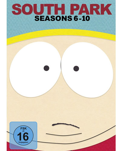 South Park: Season  #6-10 BOXSET (DVD)
Min: 1609/DD/VB  kompl.SSN 6-10, 15DVDs