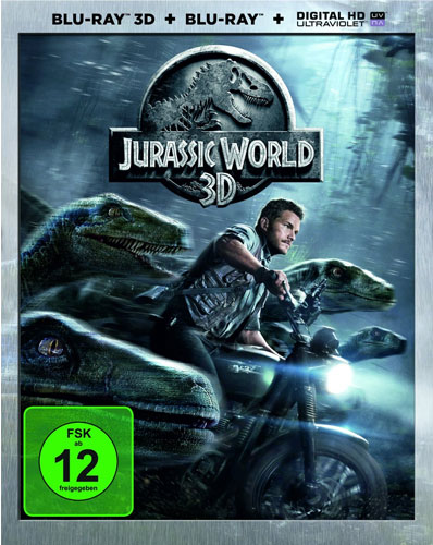Jurassic World #1 (BR) 3D/2D, 2Disc
Min: 124/DD5.1/WS  Jurassic Park #4