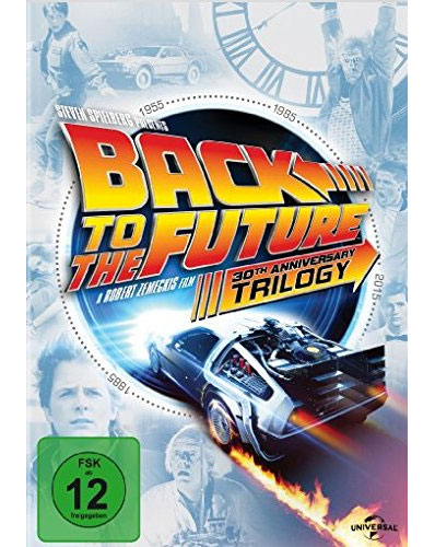 Zurück in die Zukunft  Trilogie (DVD) 30th Aniv. 
The 30th Anniversary, 4DVD, 1-3+Bonus
Min: 328/DD5.1/WS