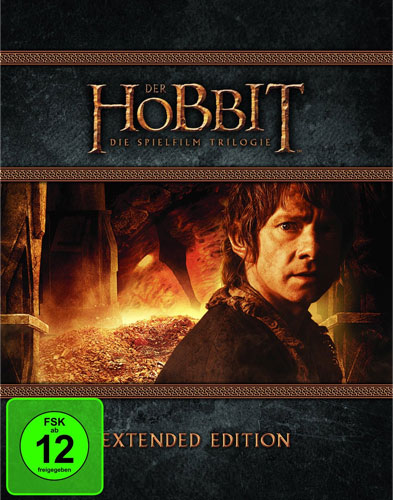 Hobbit, Der Trilogie E.E. (BR) 9Disc's Extended Edition