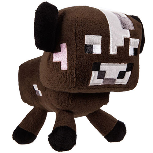 Merc Minecraft Plüsch braune Kuh