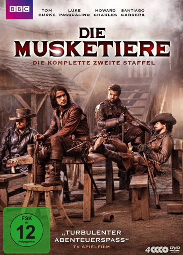 Musketiere, Die - Staffel #2 (DVD) 4DVDs
Min: 500/DD2.0/WS    BBC        Polyband