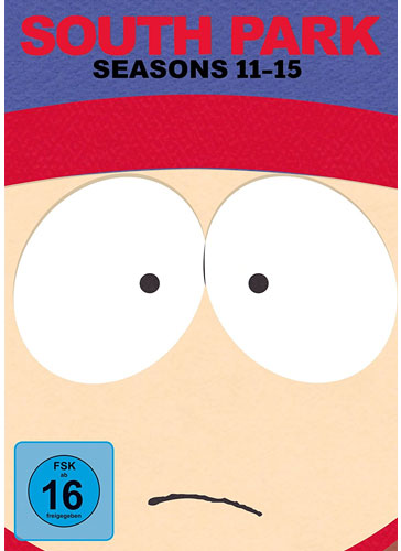South Park: Season  11-15 BOXSET (DVD)
Min: 1500/DD/VB  kompl.SSN 11-15, 15DVDs
