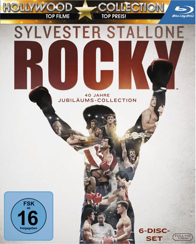 Rocky - The Complete Saga (BR) 7Disc
Alle sechs Filme über die Box-Legende