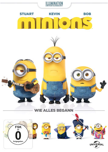 Minions - Der Film (DVD)
Min: 91/DD5.1/WS