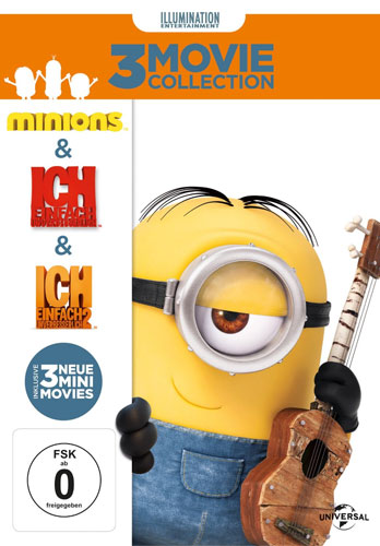 Minions - Boxset (DVD) 3DVDs
Min: 272/DD5.1/WS      3Filme