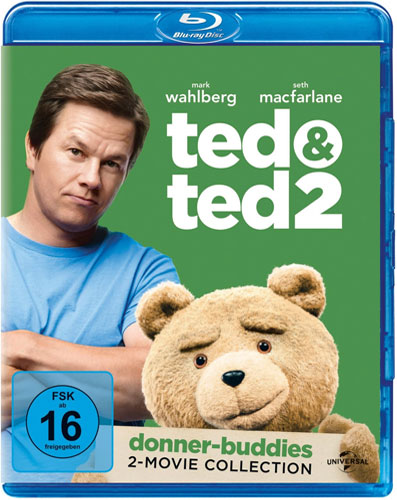 Ted #1 & Ted #2 (BR)  Doppelset 2Disc
Min: 224/DD5.1/WS