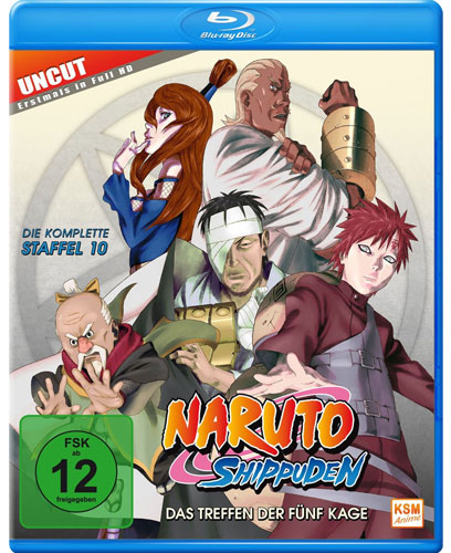 Naruto Shippuden - Staffel 10 (BR)
Das Treffen der fünf Kage, 417-442