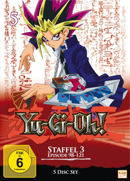 Yu Gi Oh! - Staffel 3.1 (DVD) 5DVDs 
Min: 488/DD/VB  Folge 98-121