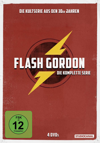 Flash Gordon - Kompl. Serie (DVD) 4Disc
Min: 722/DD2.0/VB s/w